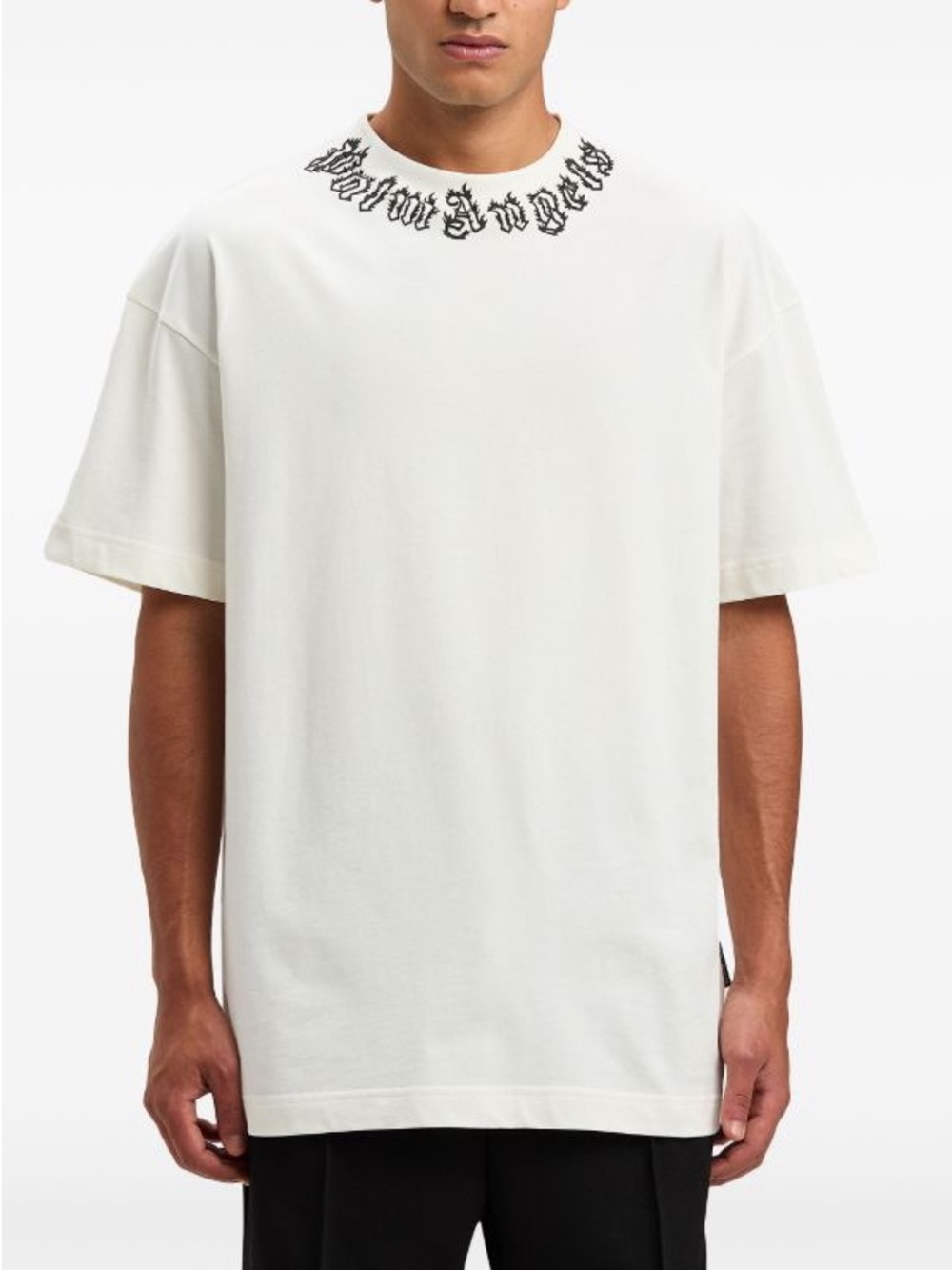 Palm Angels Neck Logo T-shirt